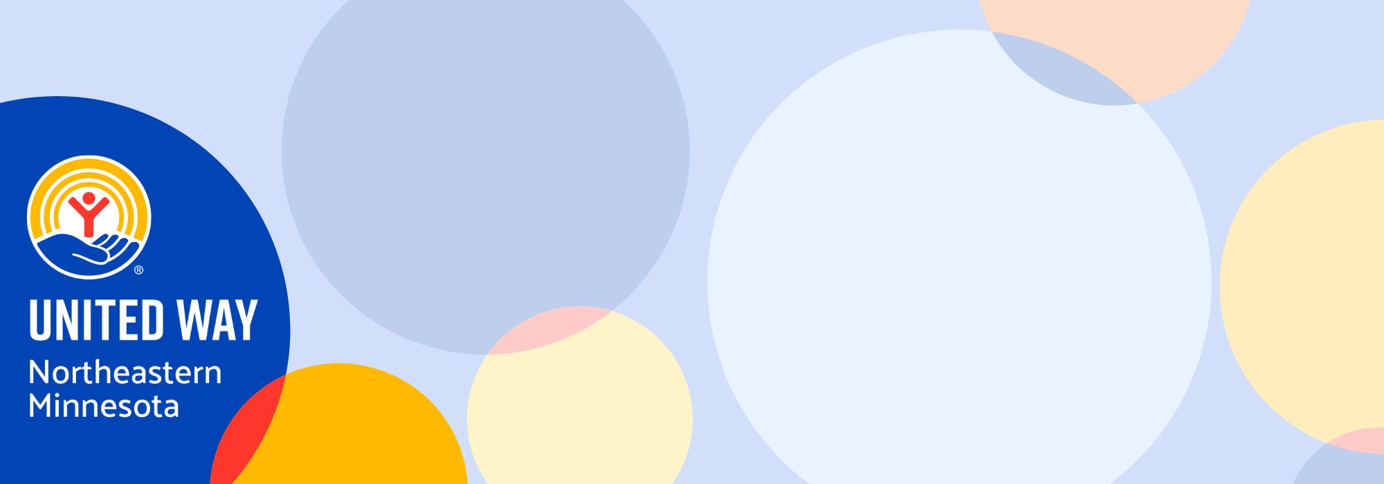 Multicolored connecting circles 