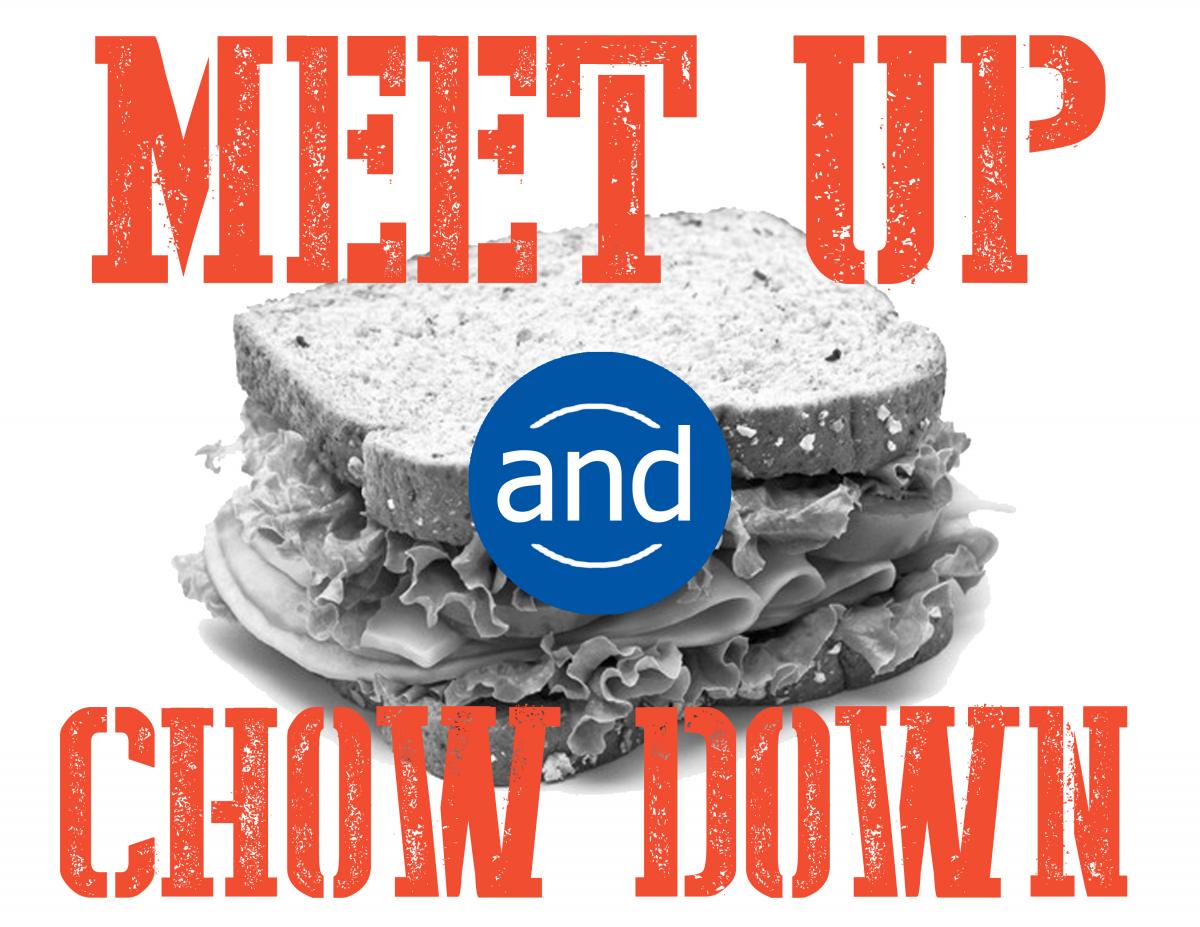 Meet Up and Chow Down logo