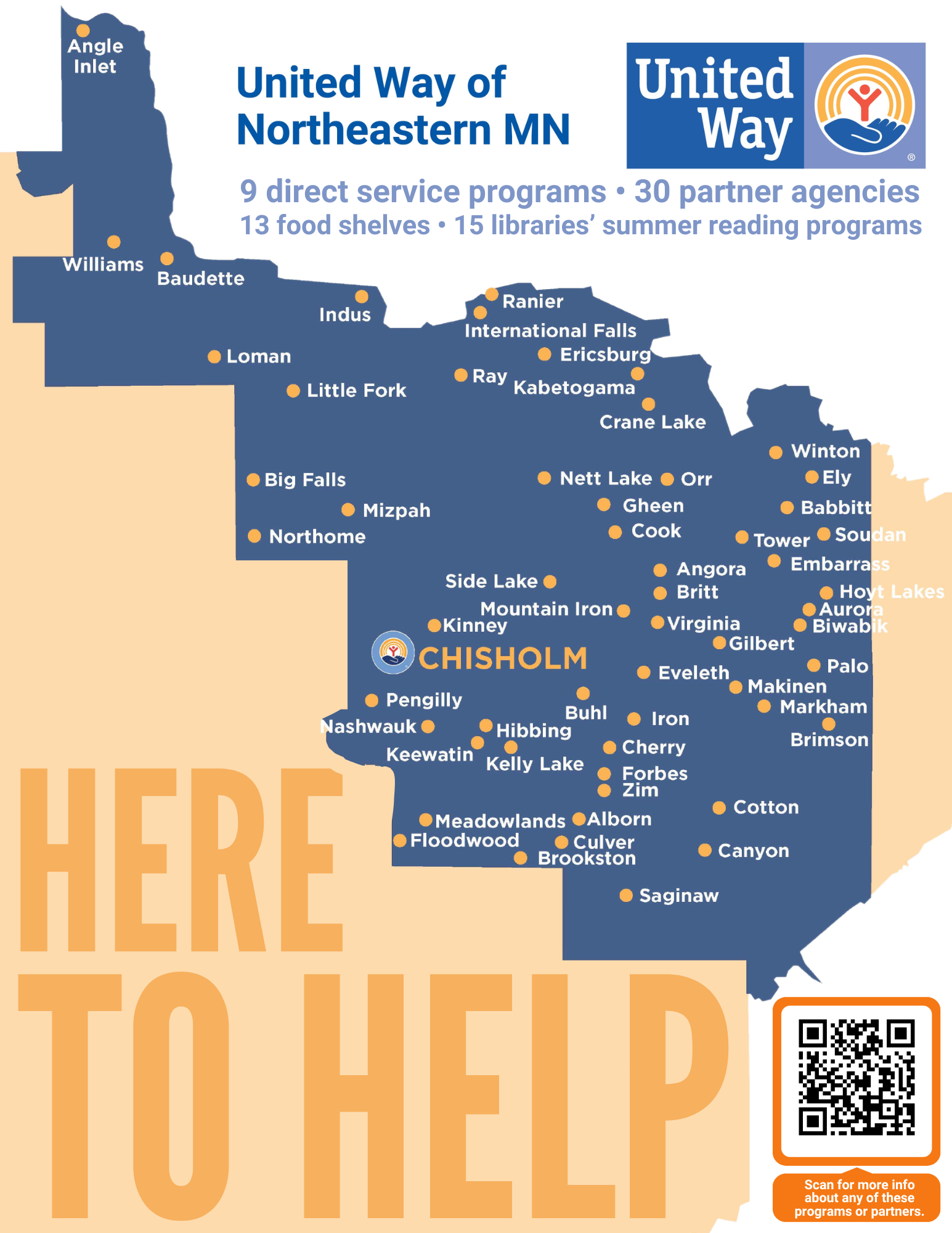 2024 Map of UWNEMN Service Area