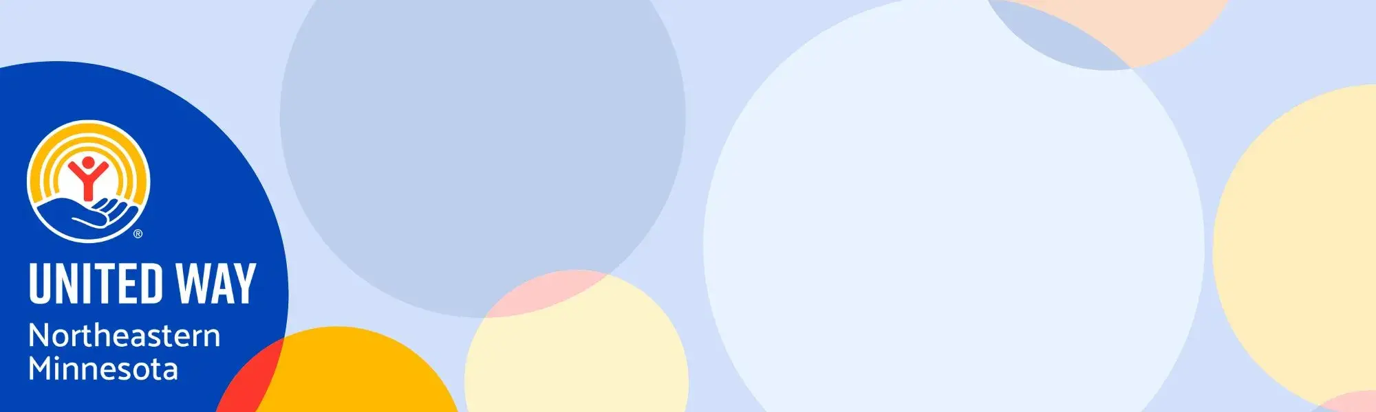 Multicolored connecting circles 