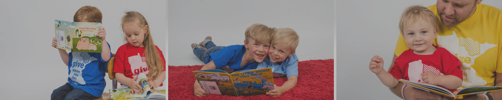Children with Imagination Library books